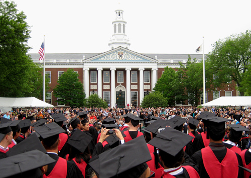 harvard university graduation