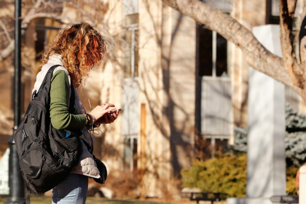 student college visit